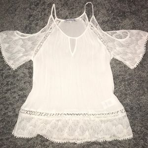 White off the shoulder top!